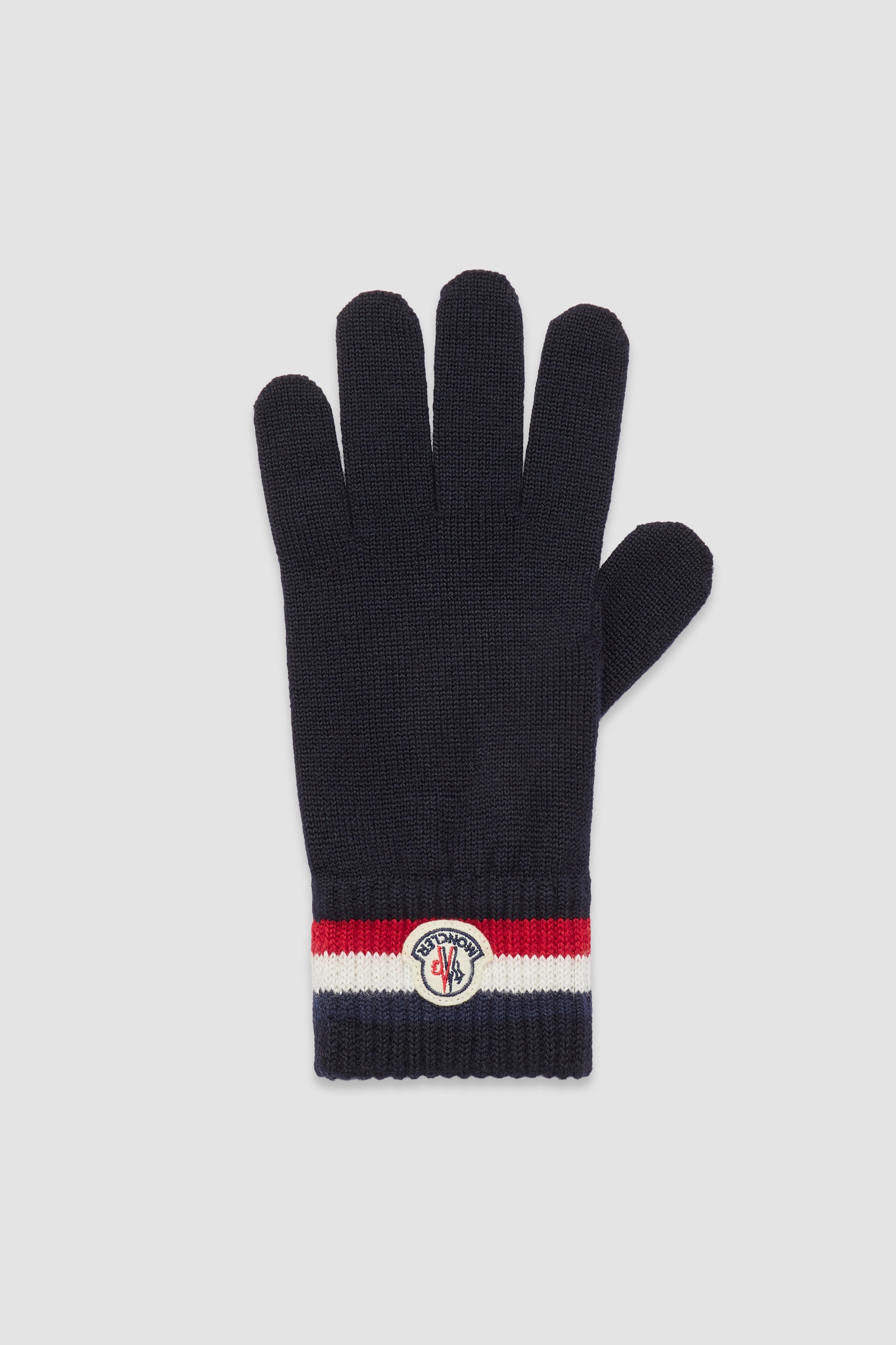 Tricolor Wool Gloves - 1
