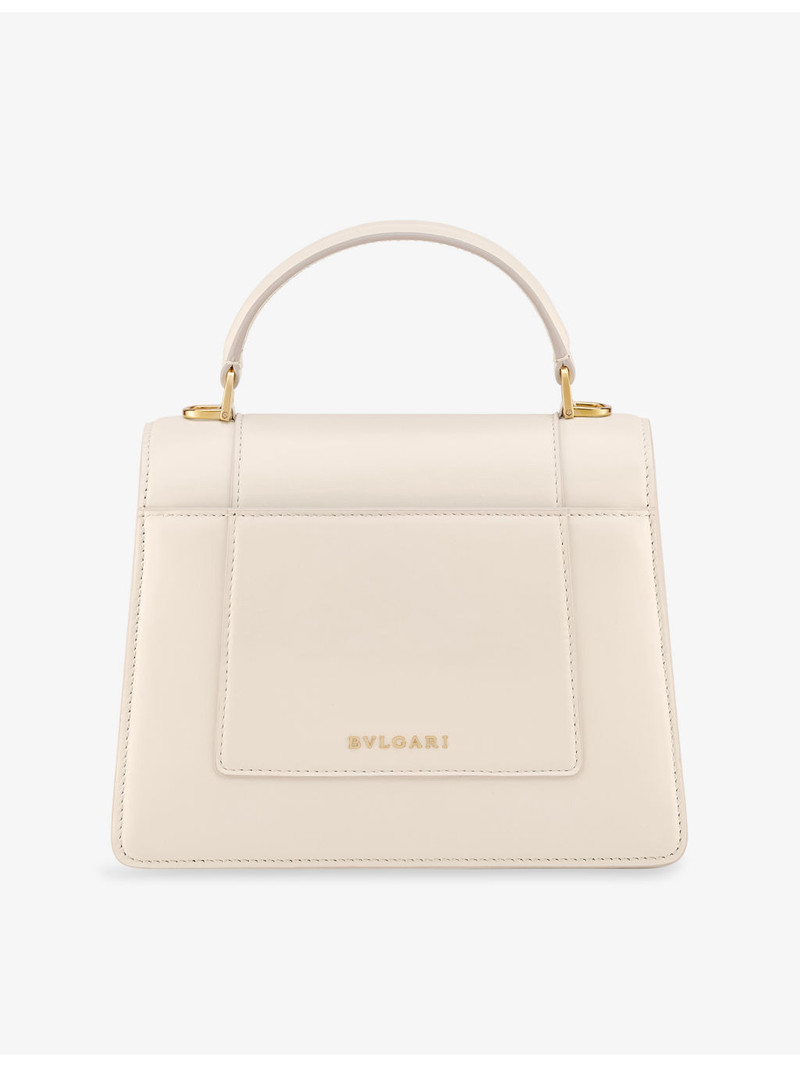 BVLGARI Serpenti rattan shoulder bag outlook