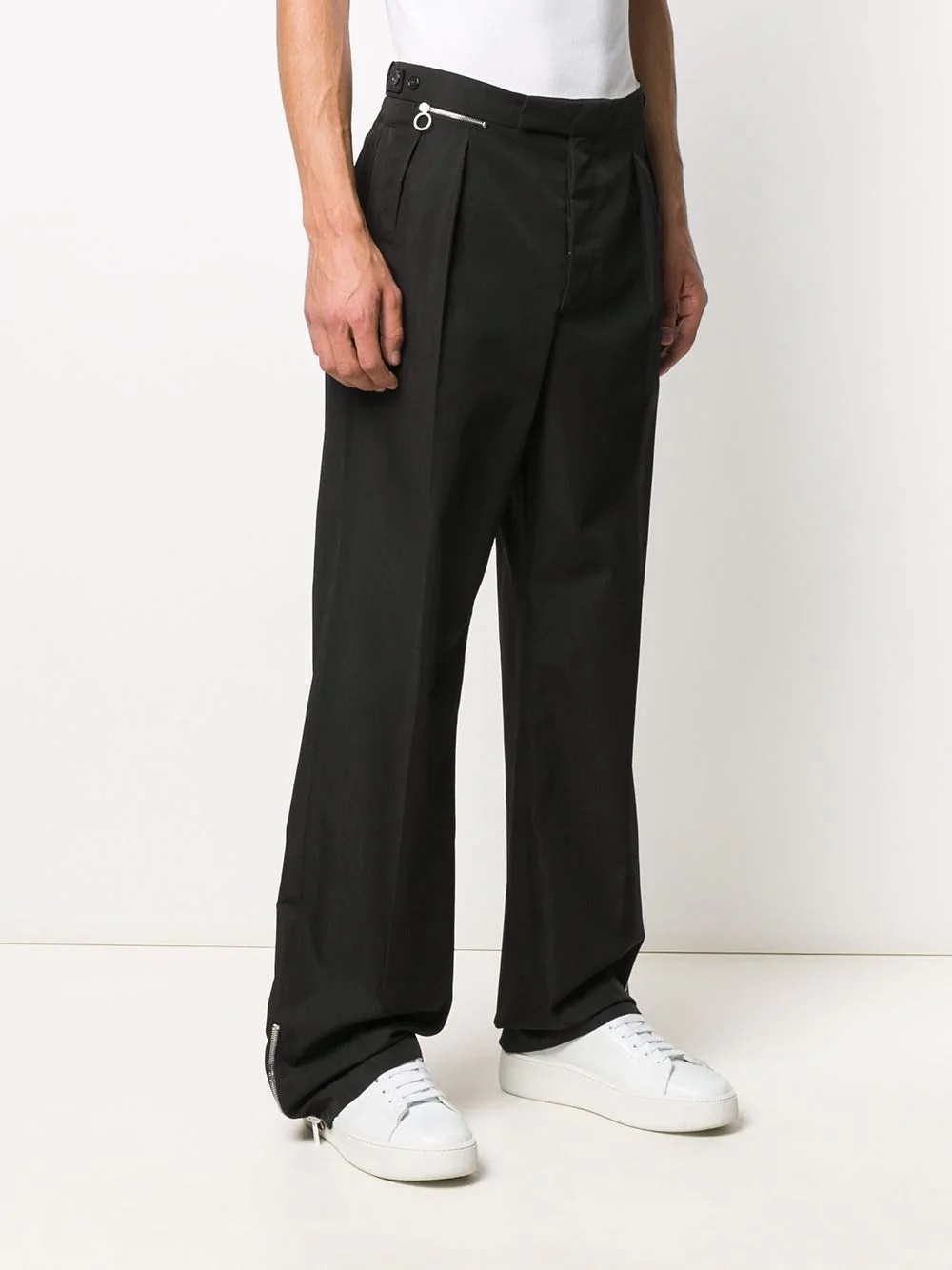 straight-leg trousers - 3