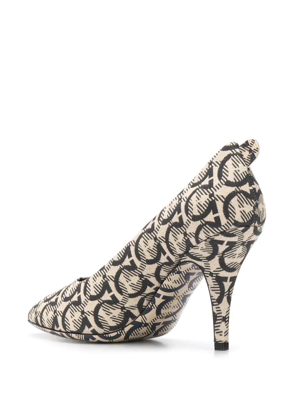 Gancini-monogram pumps - 3