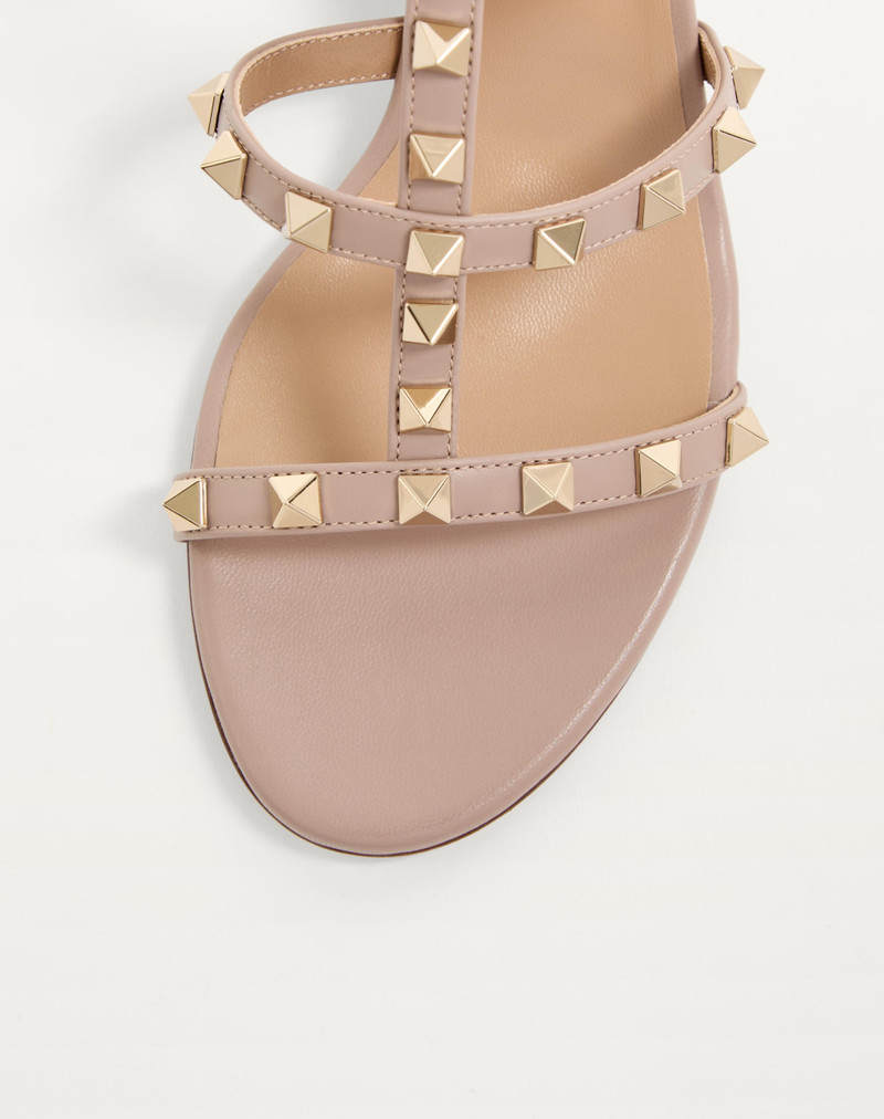 Valentino ROCKSTUD CALFSKIN LEATHER SLIDE SANDAL 60 MM outlook