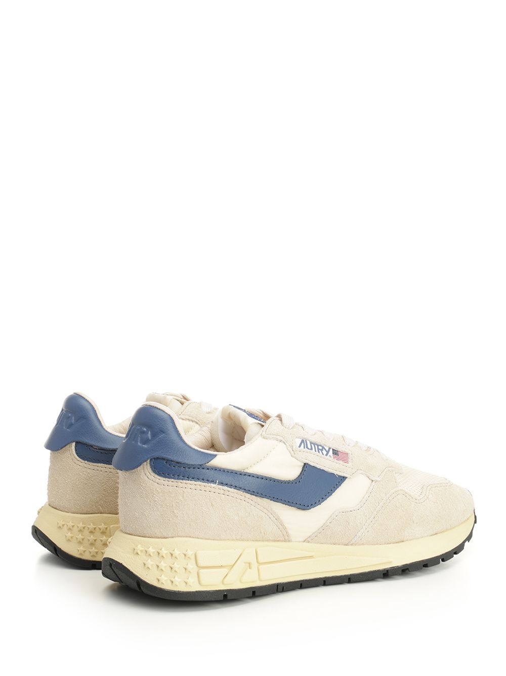 Reelwind Low Man Nc08 Nylon/Crack Wh/Wht Pep Sneakers Beige - 3