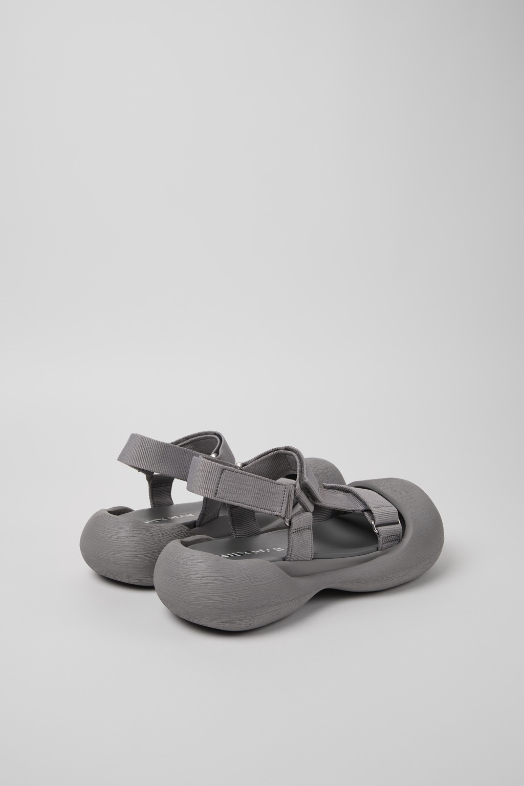 Gray Recycled PET Sandals - 3