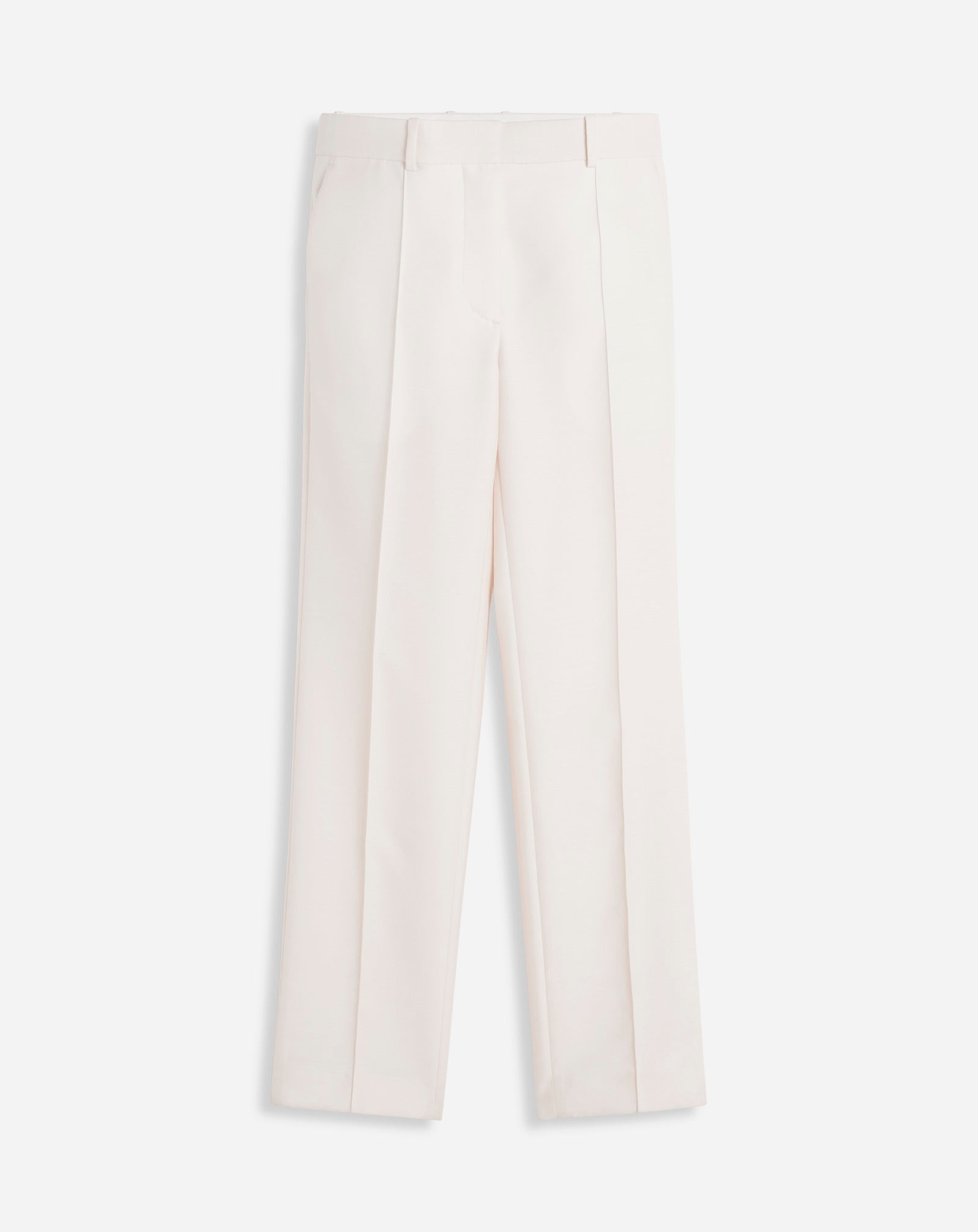 TAPERED TAILORED PANTS IN WOOL & SILK - 1