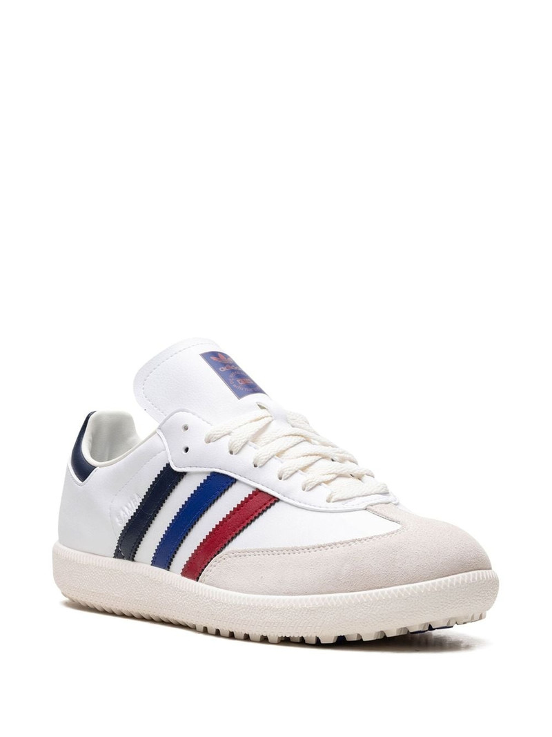 adidas x Kith Samba "Red Blue Navy" golf shoes outlook