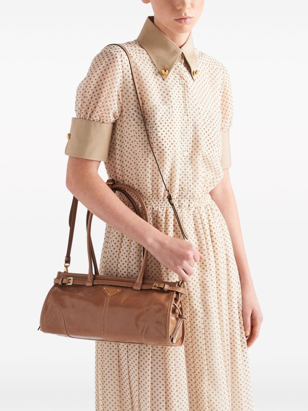 medium leather handbag - 2