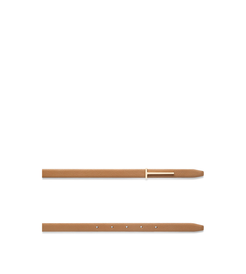 TOM FORD SUPPLE GRAIN LEATHER SLIM T BELT outlook