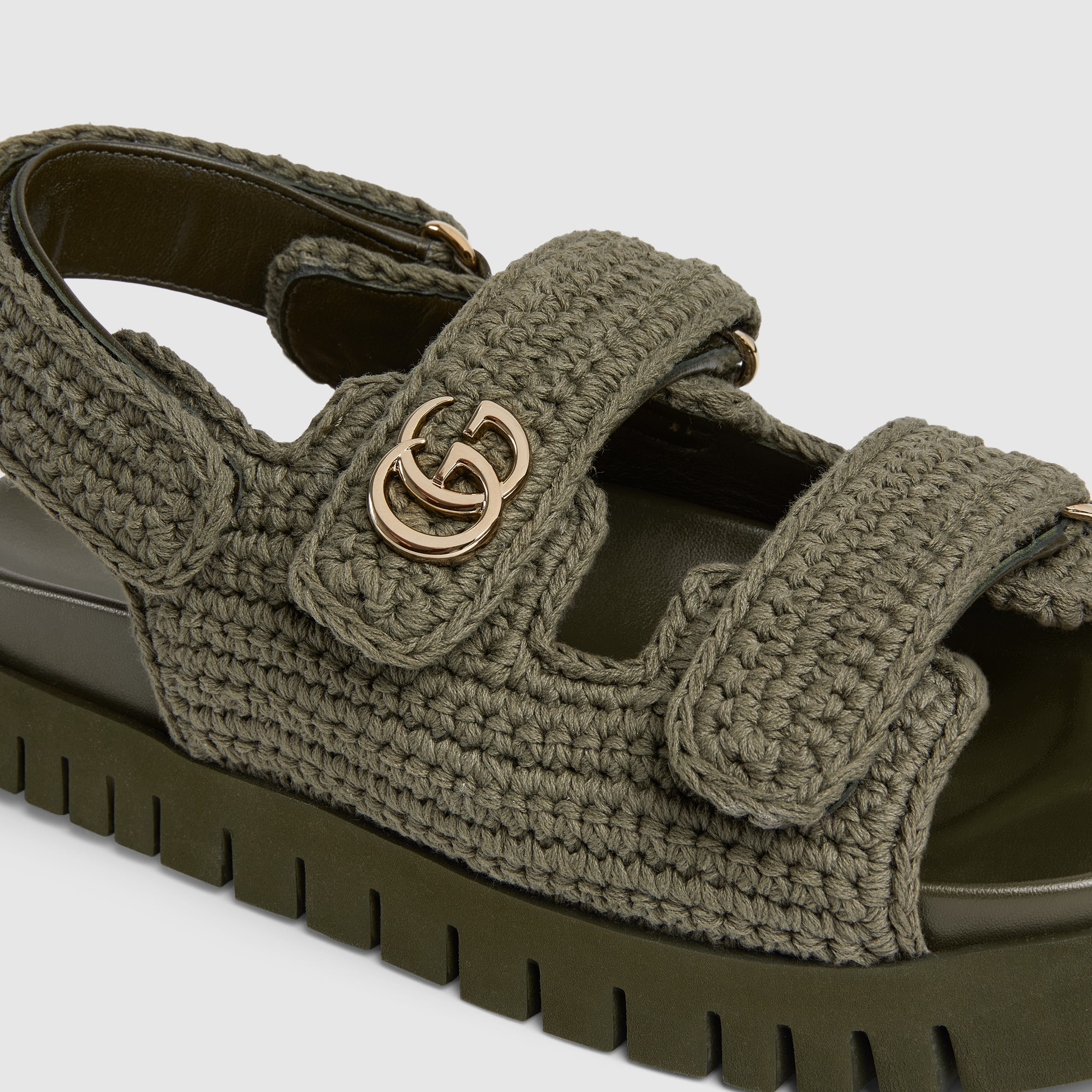 Women's sandal with Double G - 4