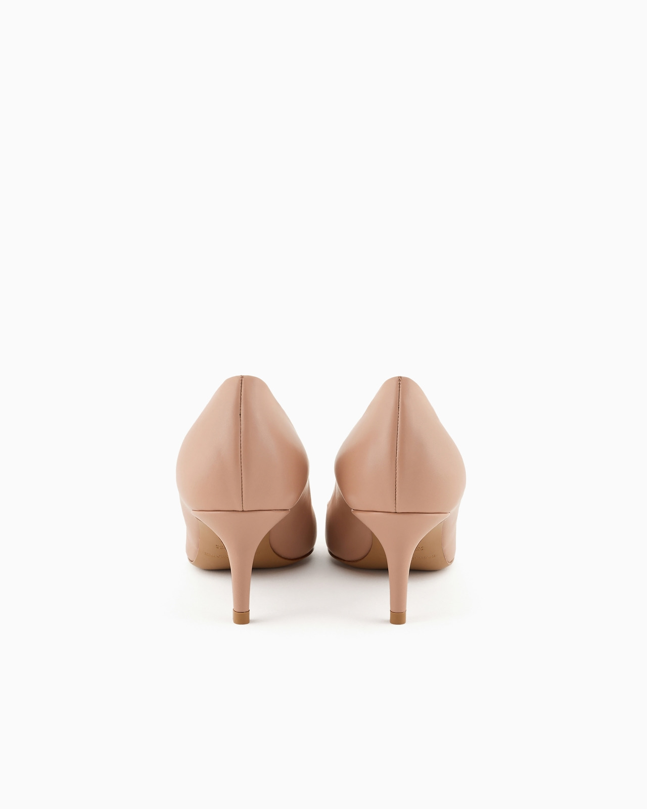 Leather pumps with stiletto heel - 4