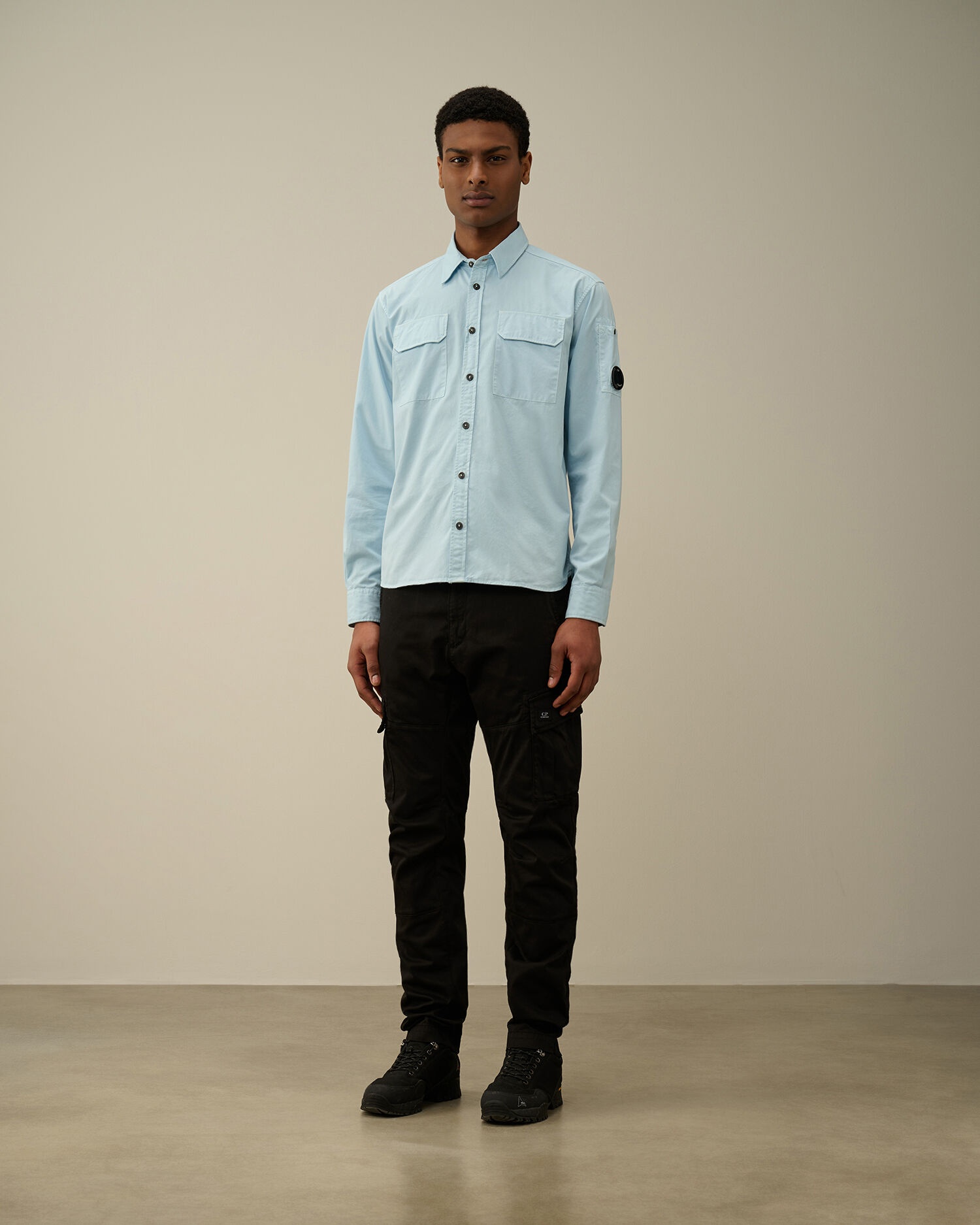 Gabardine Pockets Shirt - 6