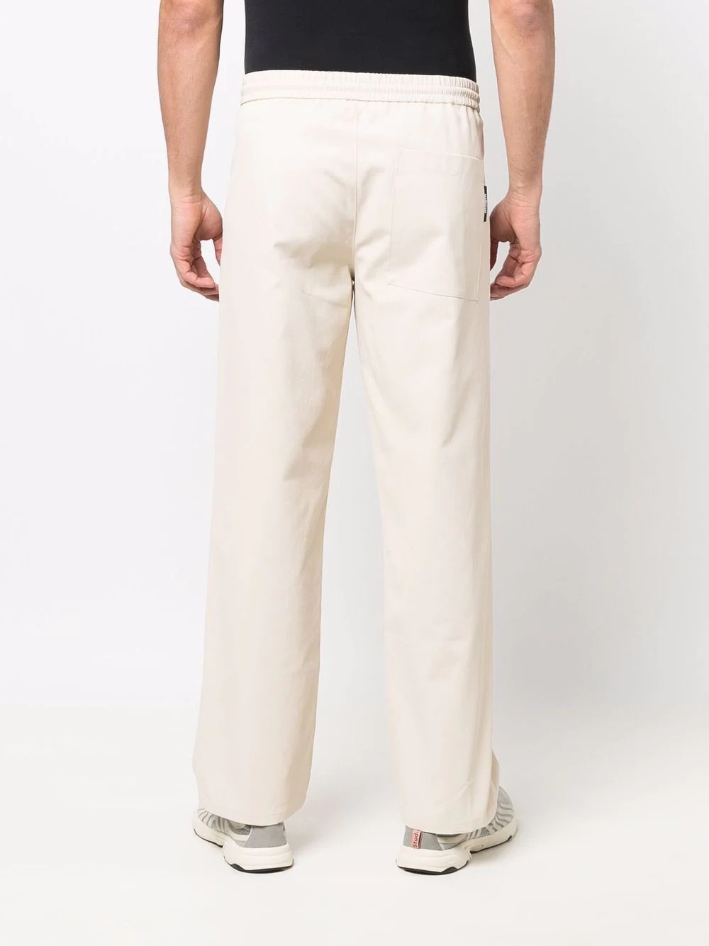 elasticated-waist trousers - 4