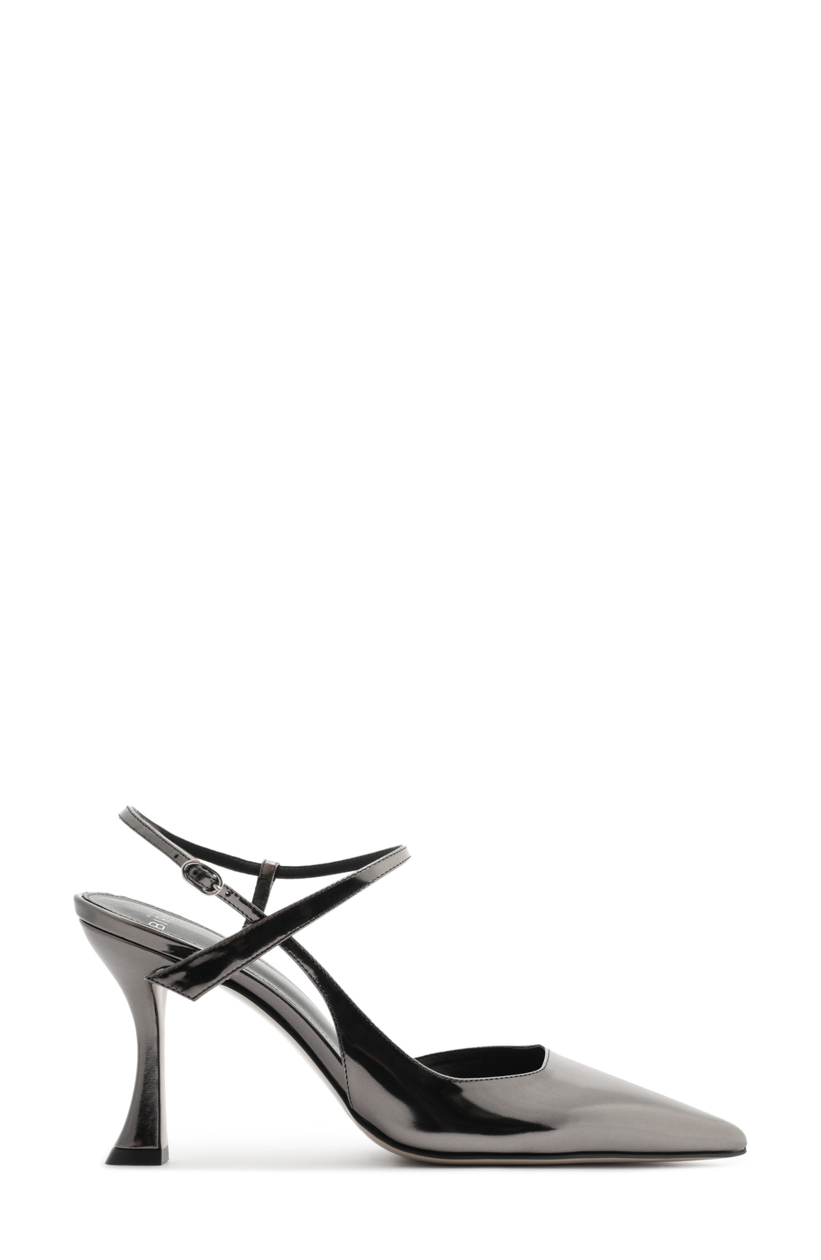 Alexandre Birman Tita Pointed Toe Slingback Pump in Graphite at Nordstrom - 3