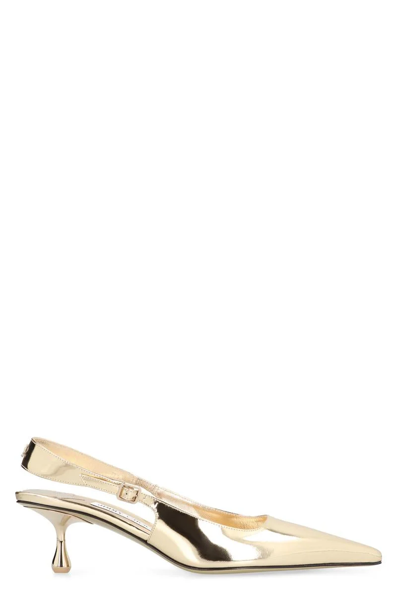 Jimmy Choo Amel Leather Slingback Pumps - 1
