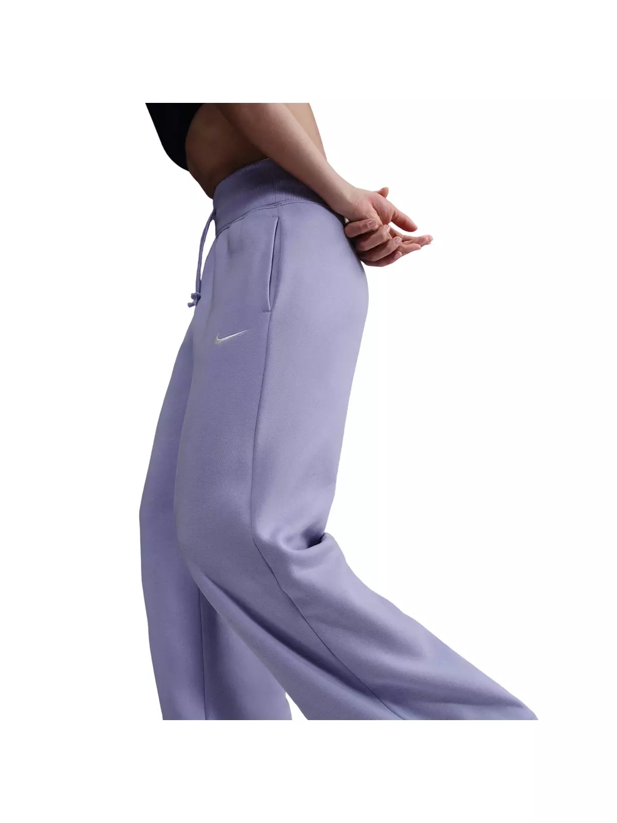 Women's Sportswear Phoenix Fleece HR Wide-Leg Sweatpants - 4