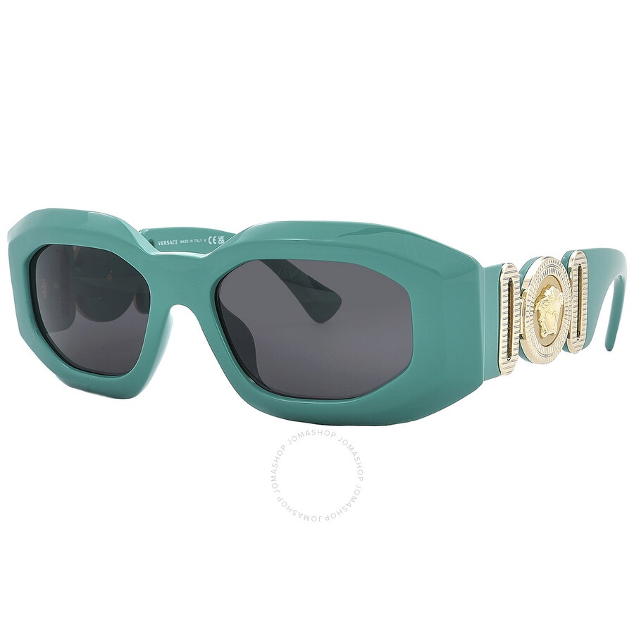 Versace Dark Gray Irregular Men's Sunglasses VE4425U 536487 53 - 3