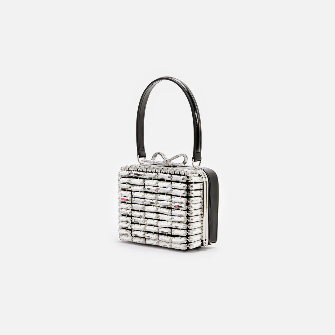 Silver Crystal Micro Bag - 2