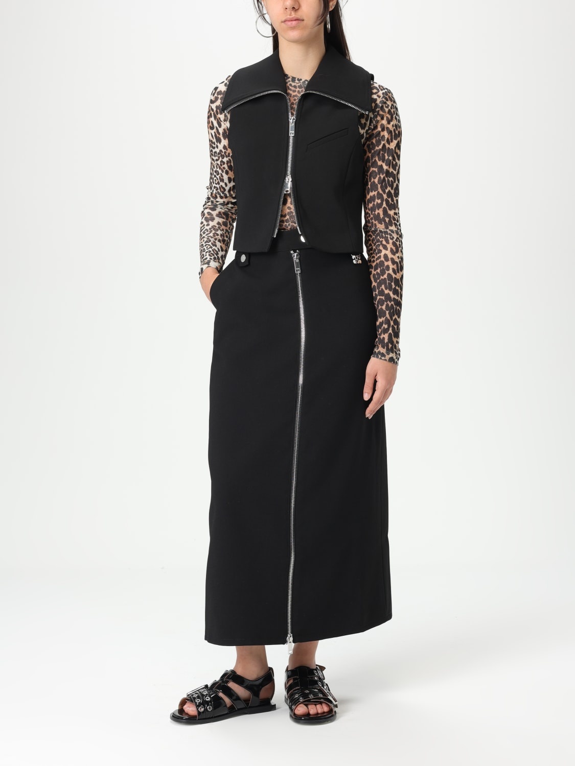 Skirt woman Ganni - 2