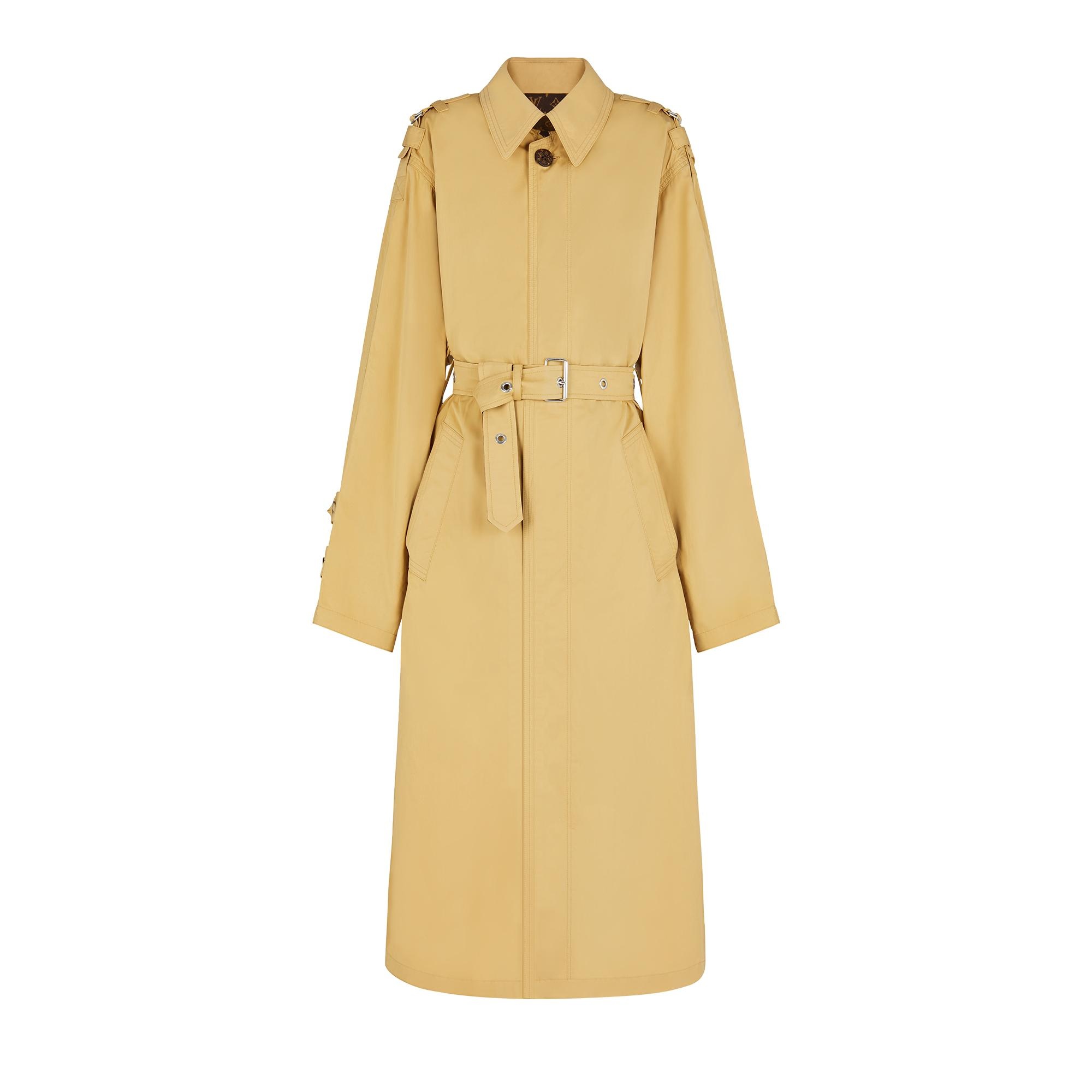 Lightweight Cotton Poplin Trench Coat  - 1