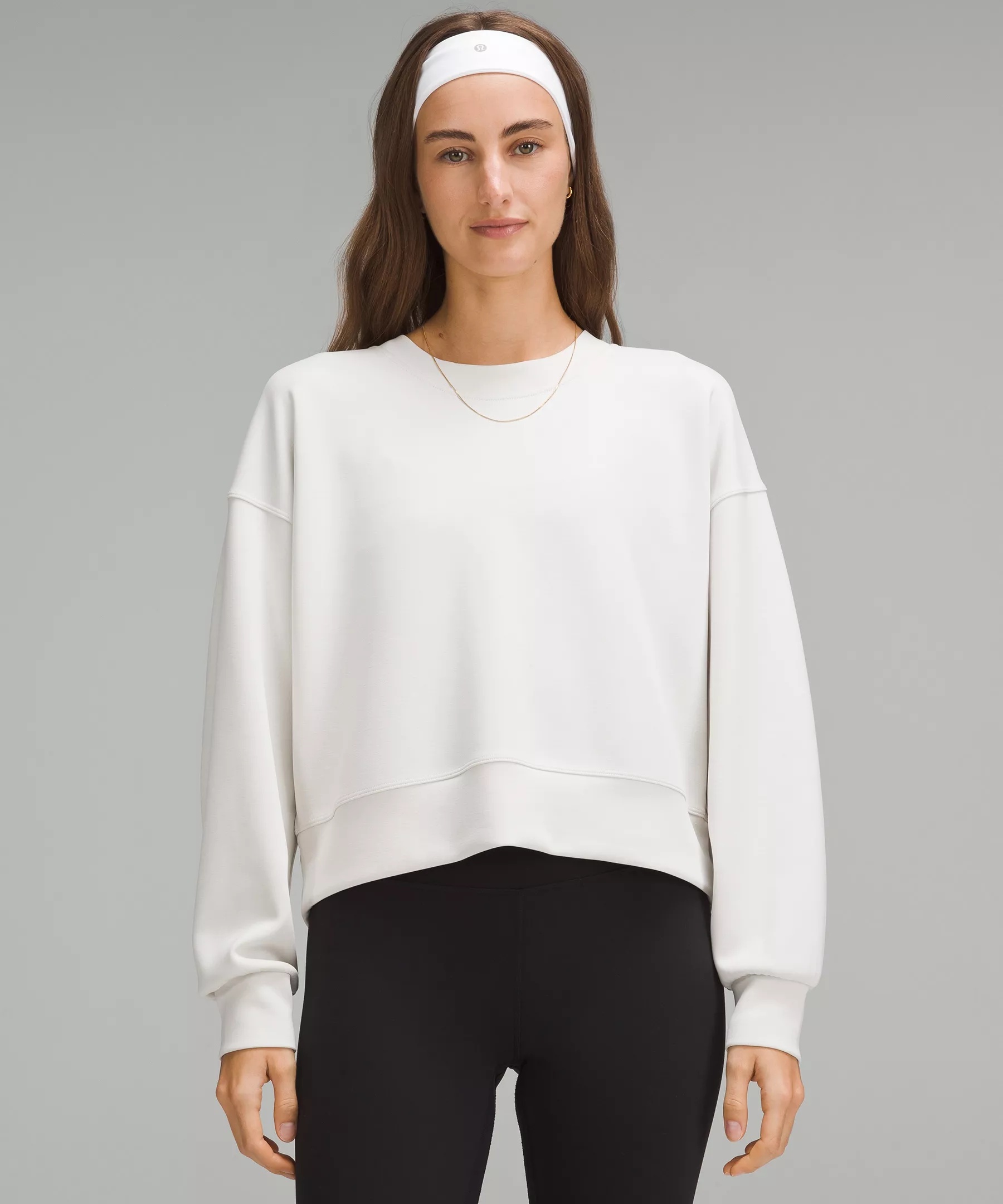 Softstreme Perfectly Oversized Cropped Crew - 1