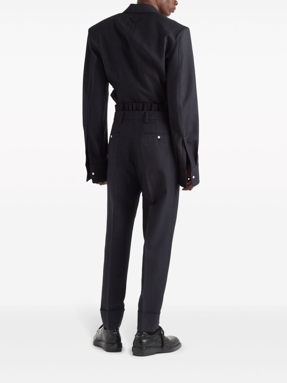 wool tailored trousers - 3