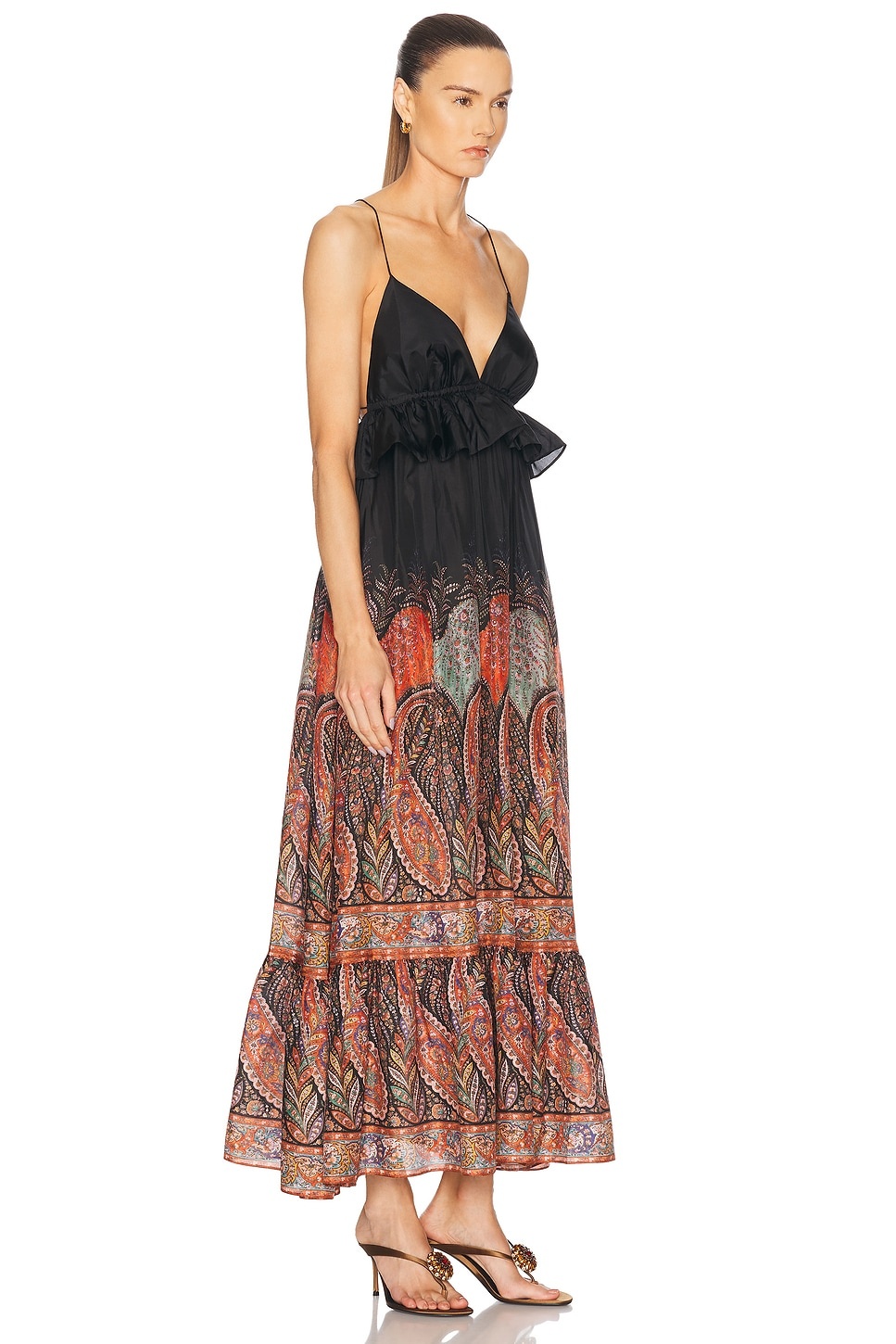 Rhiannon Ruffle Maxi Dress - 2