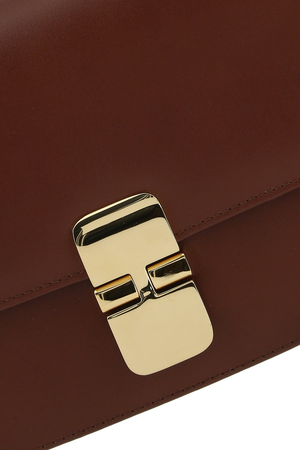 Brown leather Grace shoulder bag - 4