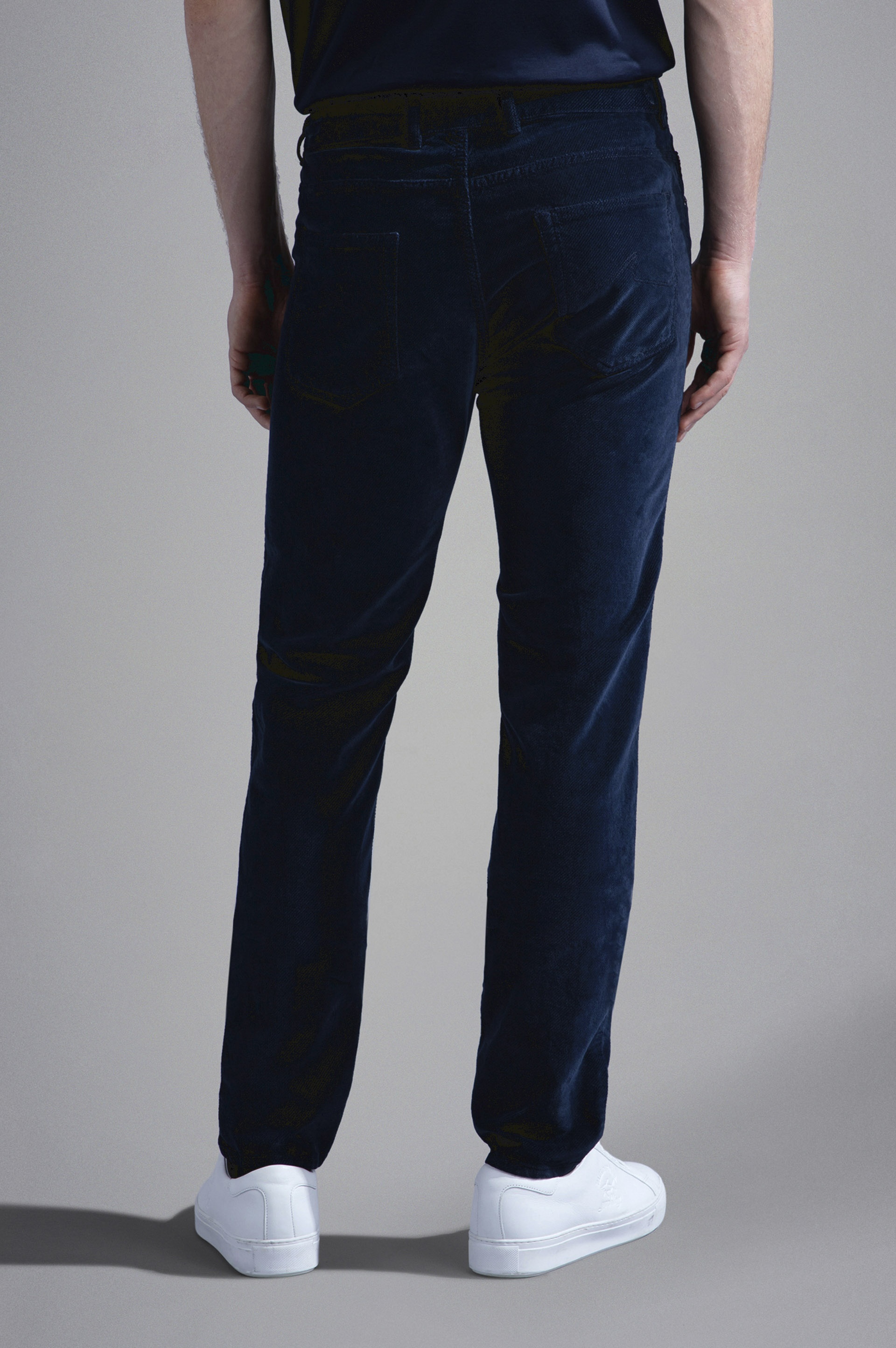 GARMENT DYED 5-POCKETS TROUSERS - 3
