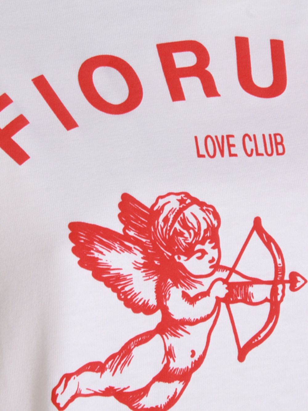 cherub-print T-shirt - 4