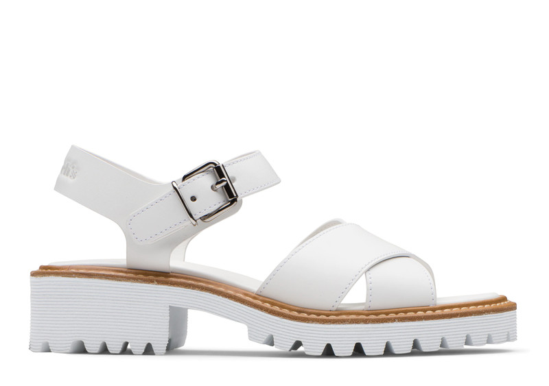 Gaia
Monteria Calf Lightweight Sandal White 1