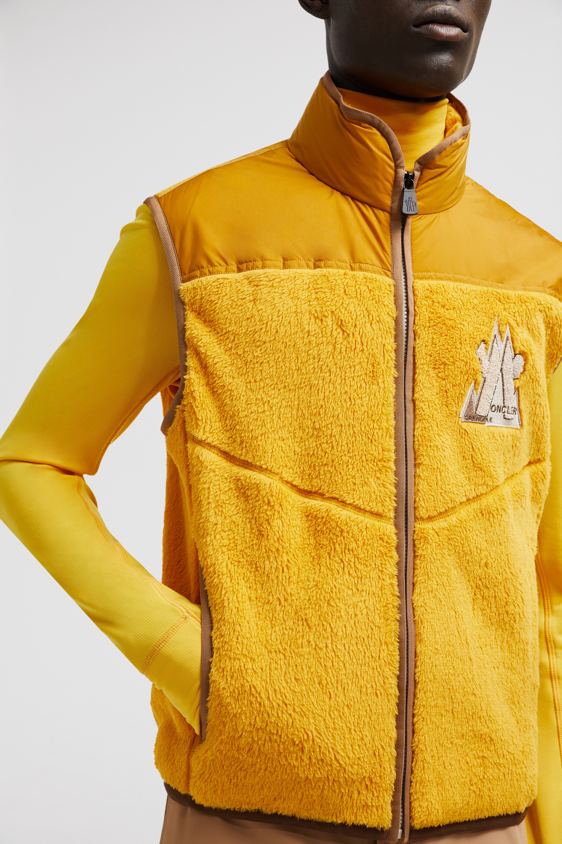 Fleece Down Vest - 6