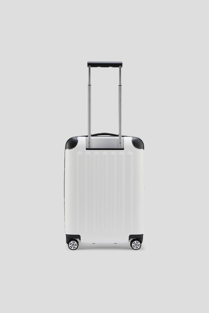 Piz Deluxe Pro small hard shell suitcase in White - 3