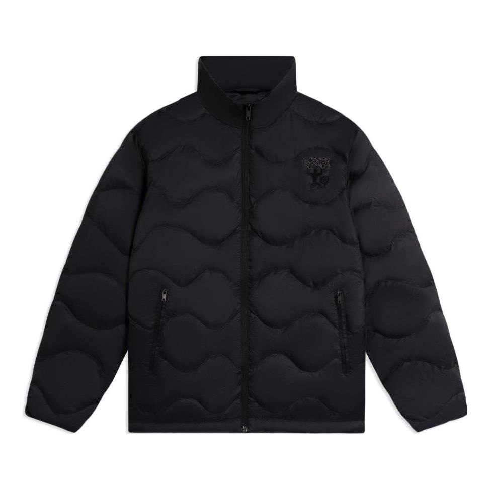 Li-Ning Fashion Trend Down Jacket 'Black' AYMS081-3 - 1