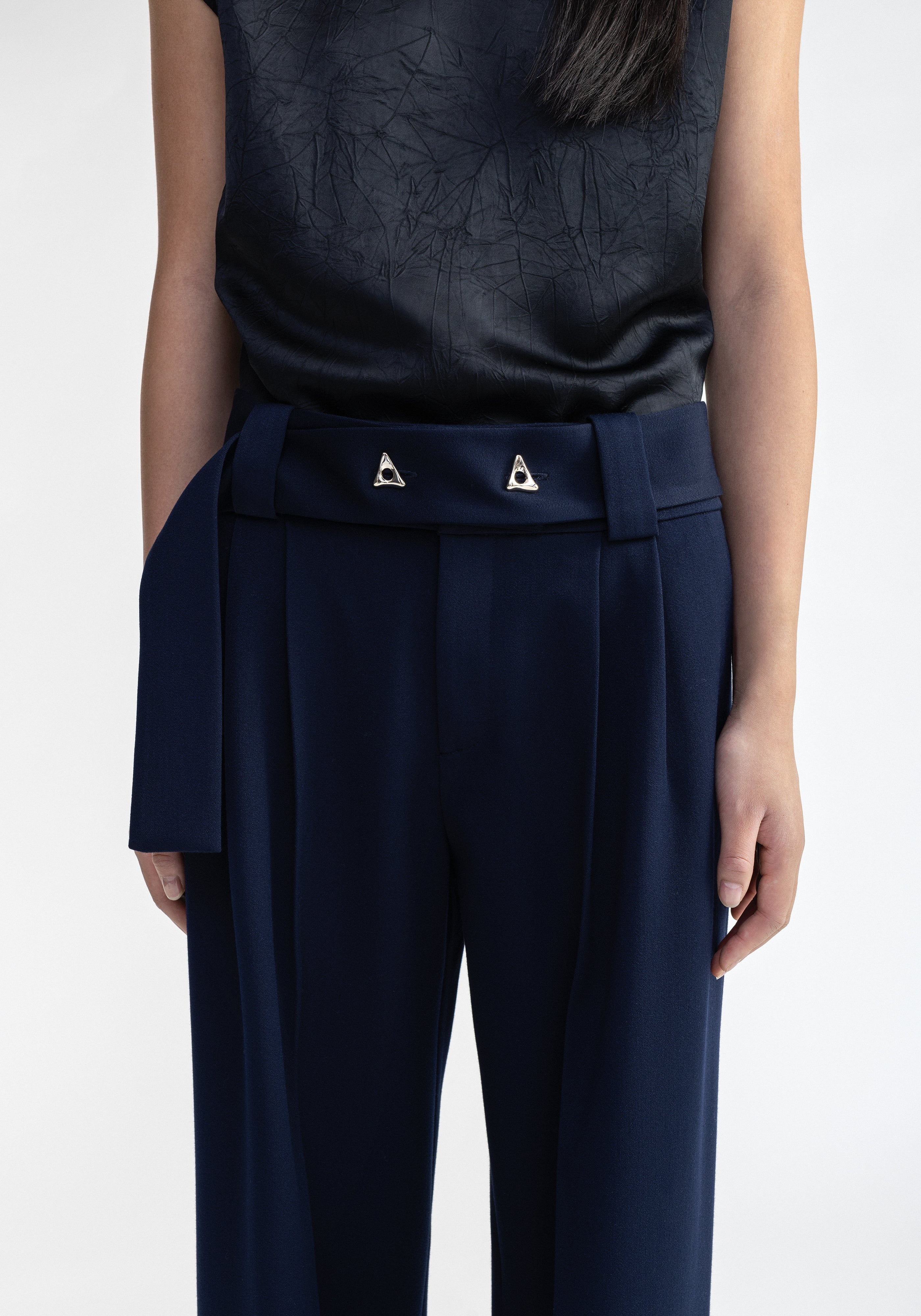 TRUDI
Wide cuffed suiting pants - 2