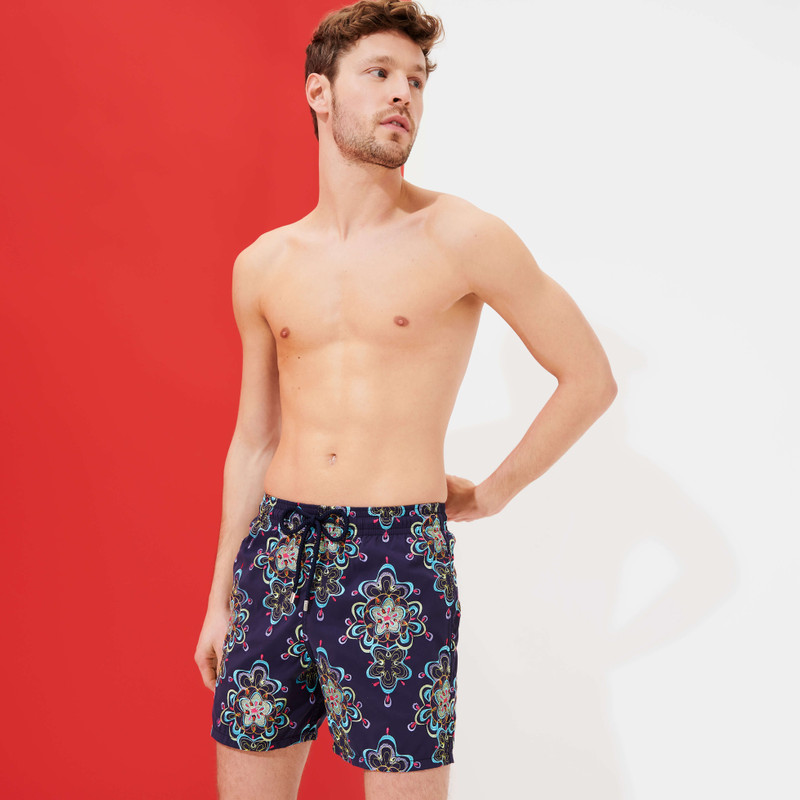Men Swim Trunks Embroidered Kaleidoscope - Limited Edition 3
