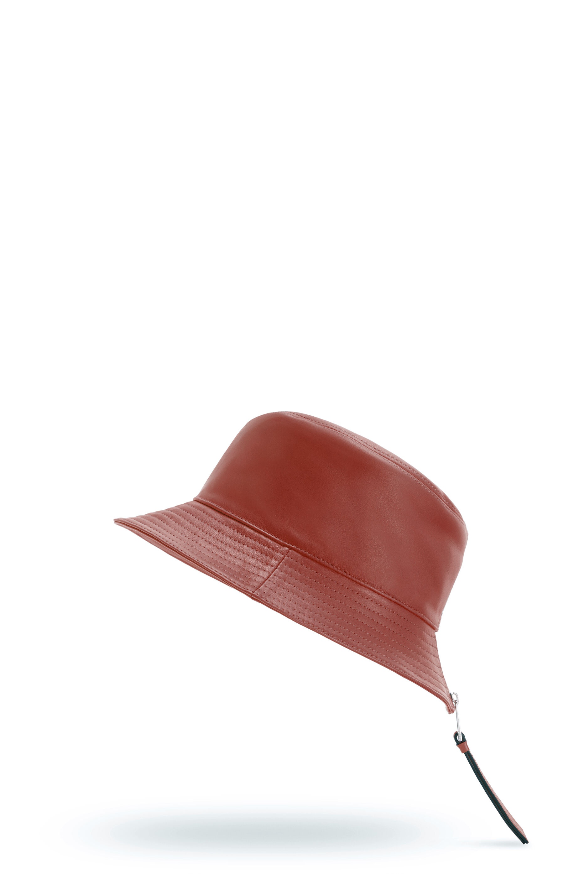 Fisherman hat in nappa calfskin - 3