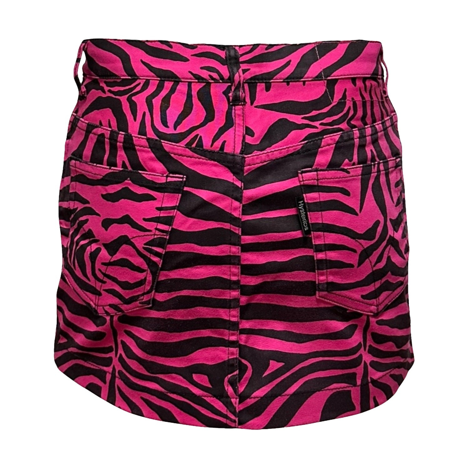 HYSTERICS - HYSTERICS Zebra Print Mini Skirt - 2