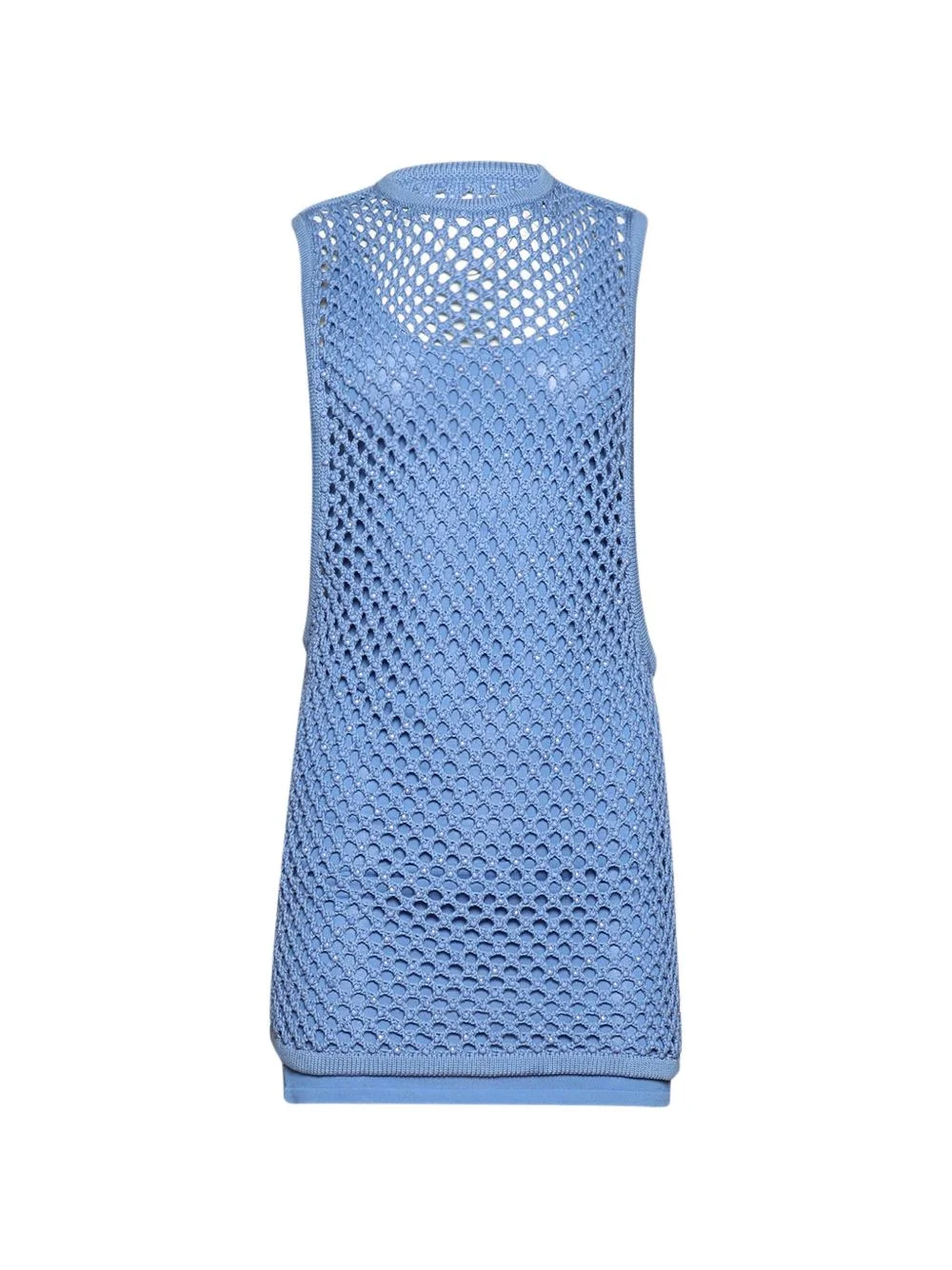 Grenada open-knit mini dress - 1