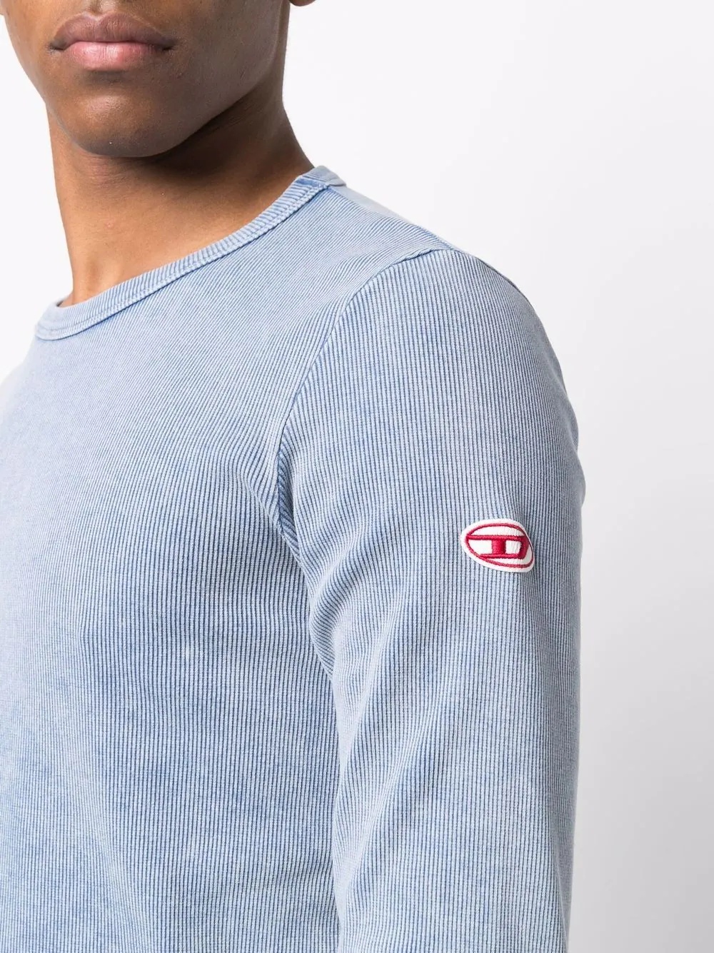 logo-patch long-sleeve T-shirt - 5