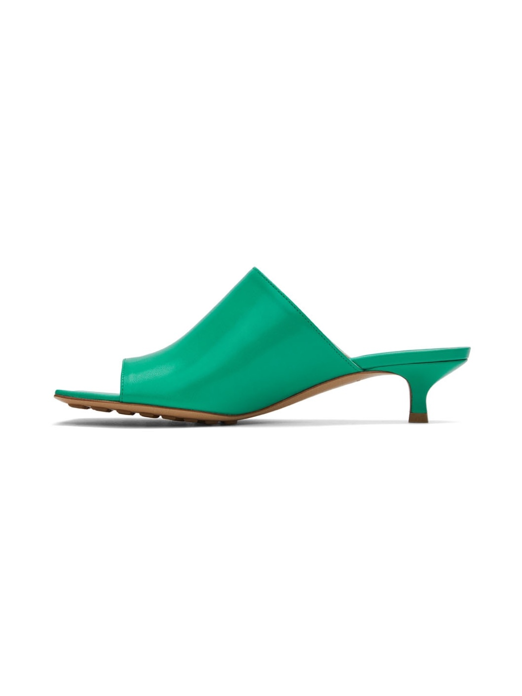 Green Stretch Mules - 3