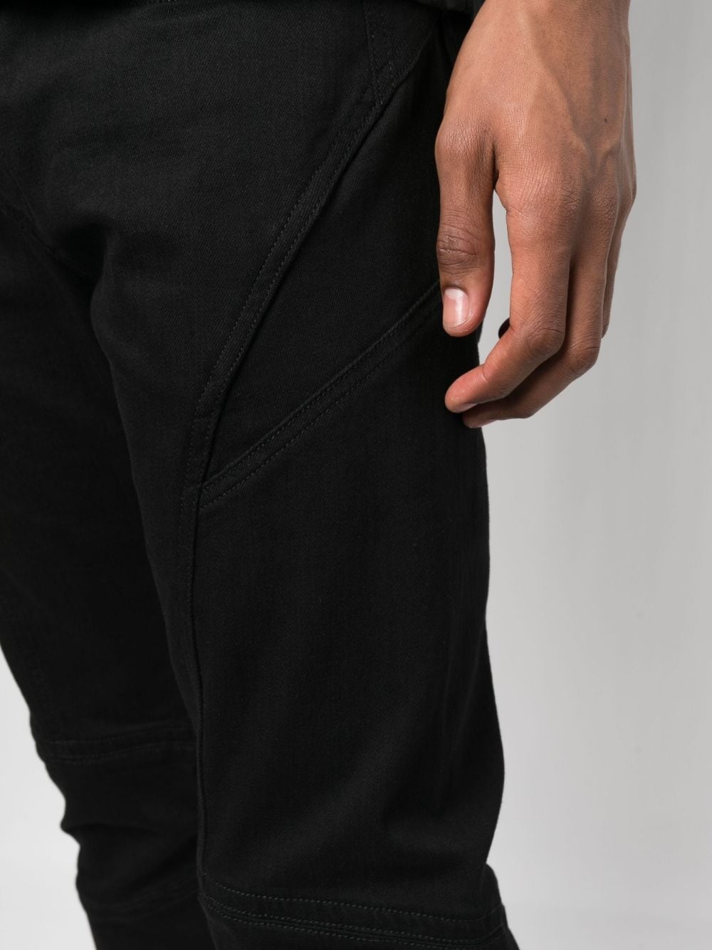 mid-rise skinny jeans - 5