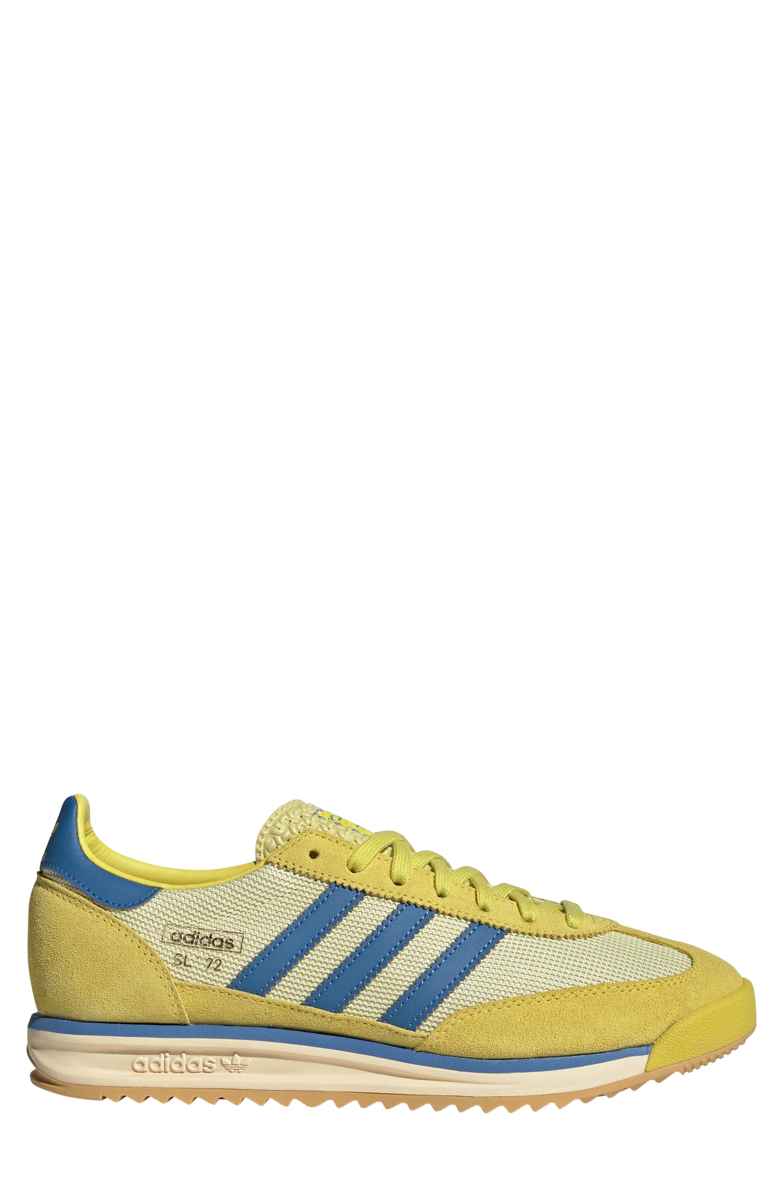adidas Gender Inclusive SL 72 RS Sneaker in Sulfur/Blue/Powder Yellow at Nordstrom - 3