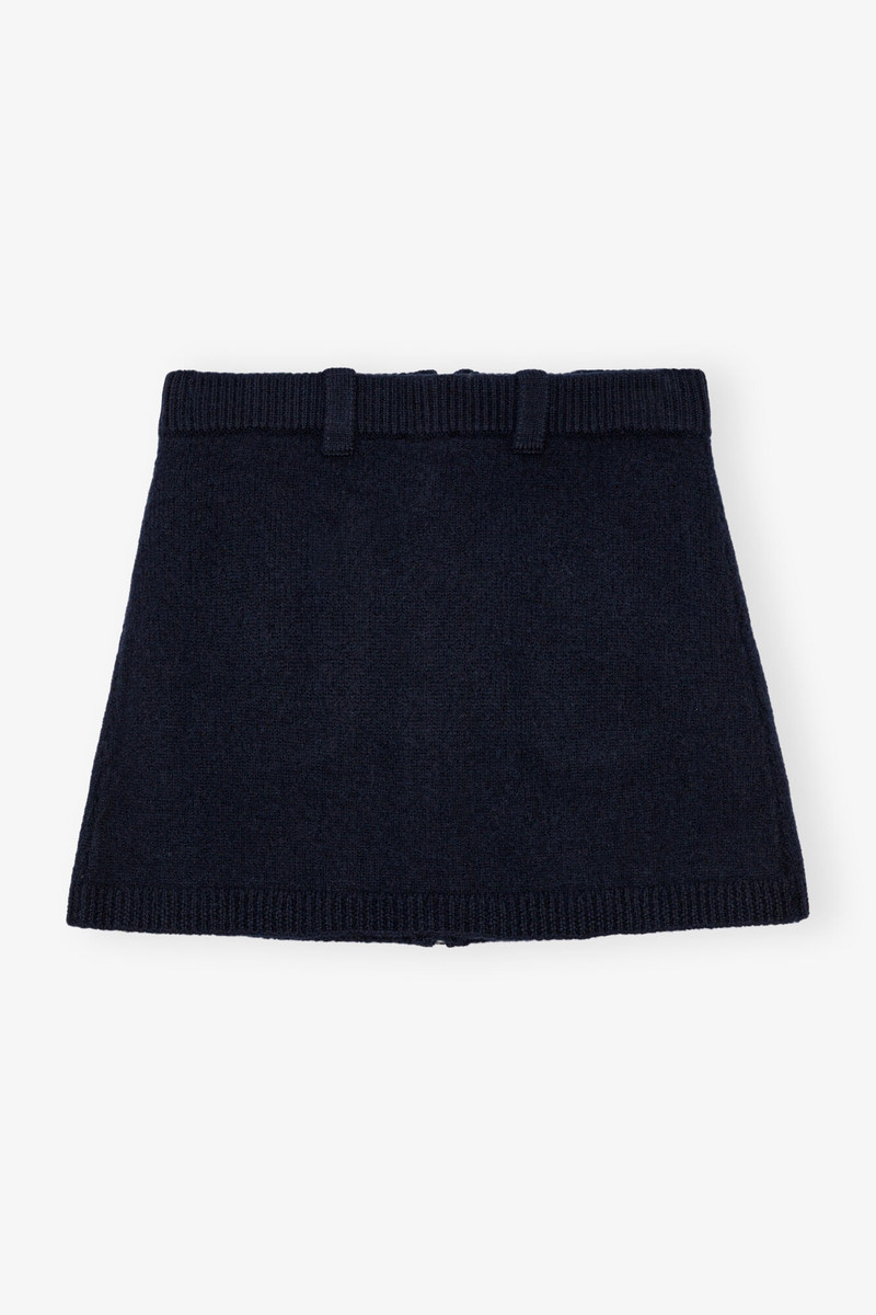 DARK BLUE MINI SKIRT 5