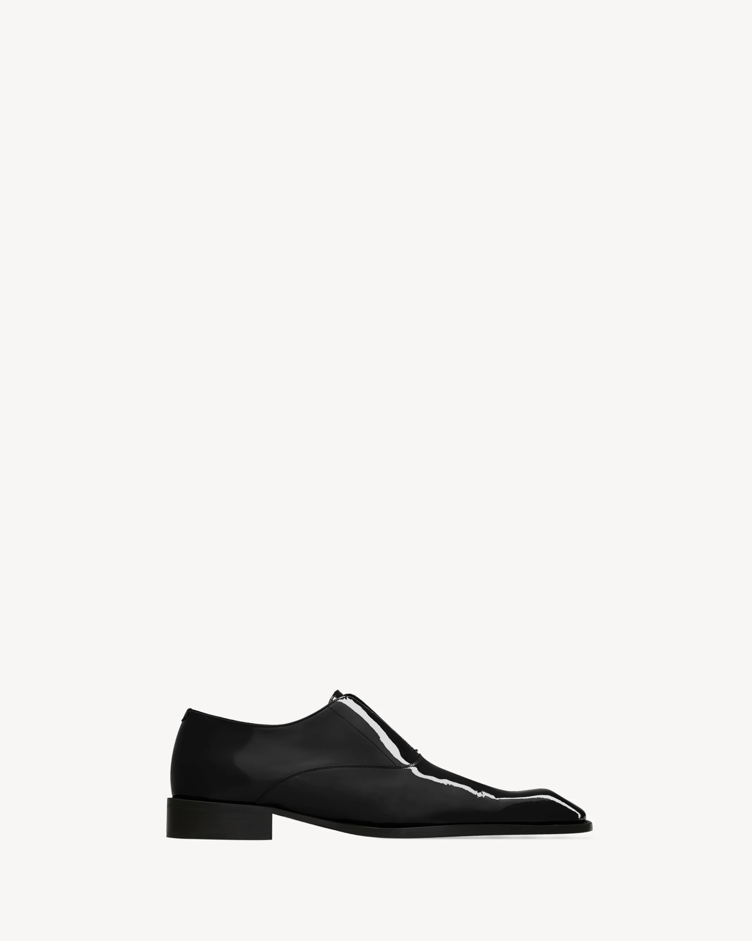 MILTON SLIP-ON OXFORDS IN PATENT LEATHER - 1