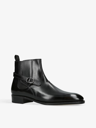 John Lobb Buckled leather boots outlook
