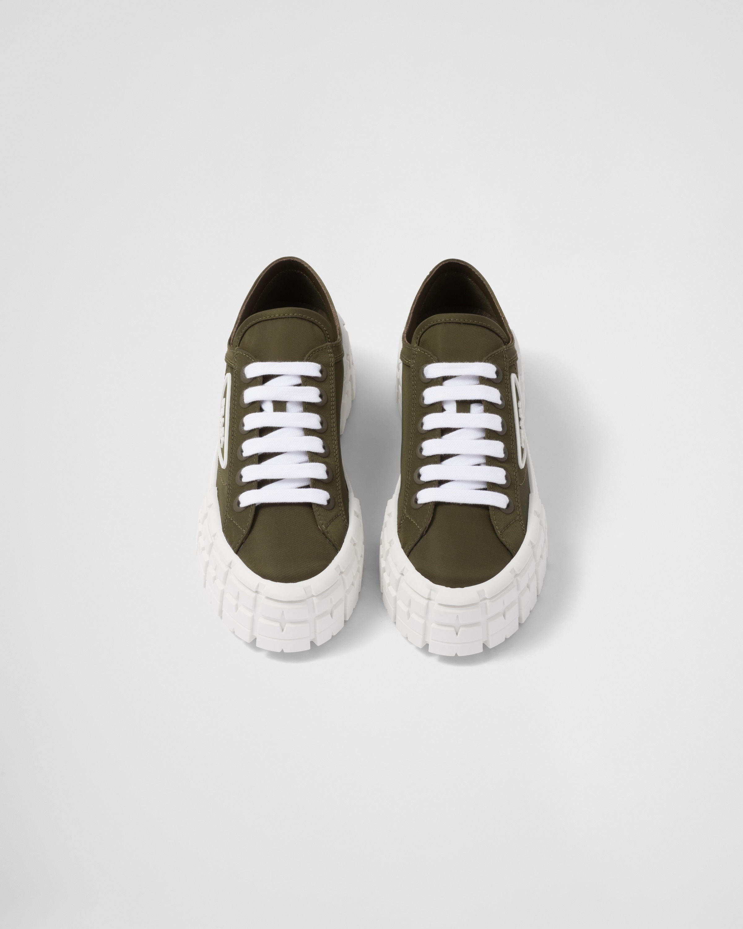 Double Wheel Re-Nylon gabardine sneakers - 4