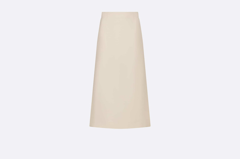Mid-Length Straight-Cut Skirt 1