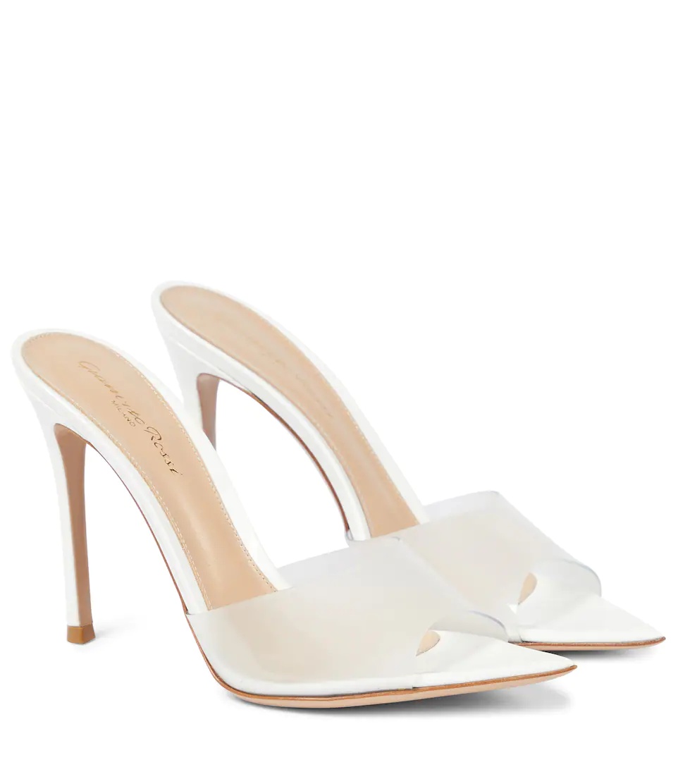 Elle 105 PVC and leather sandals - 1