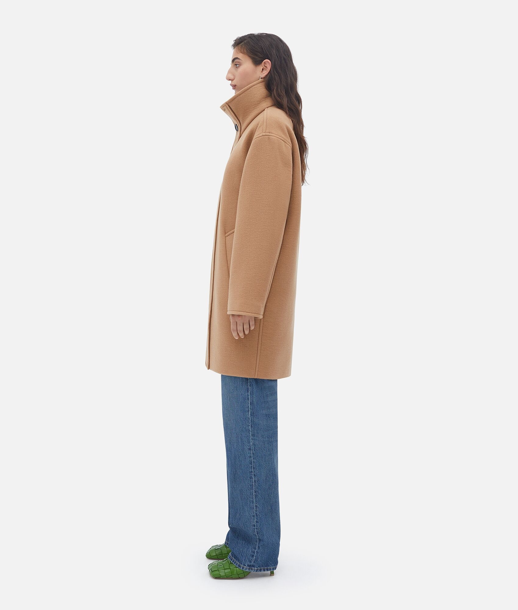 Double Face Cashmere Coat - 2