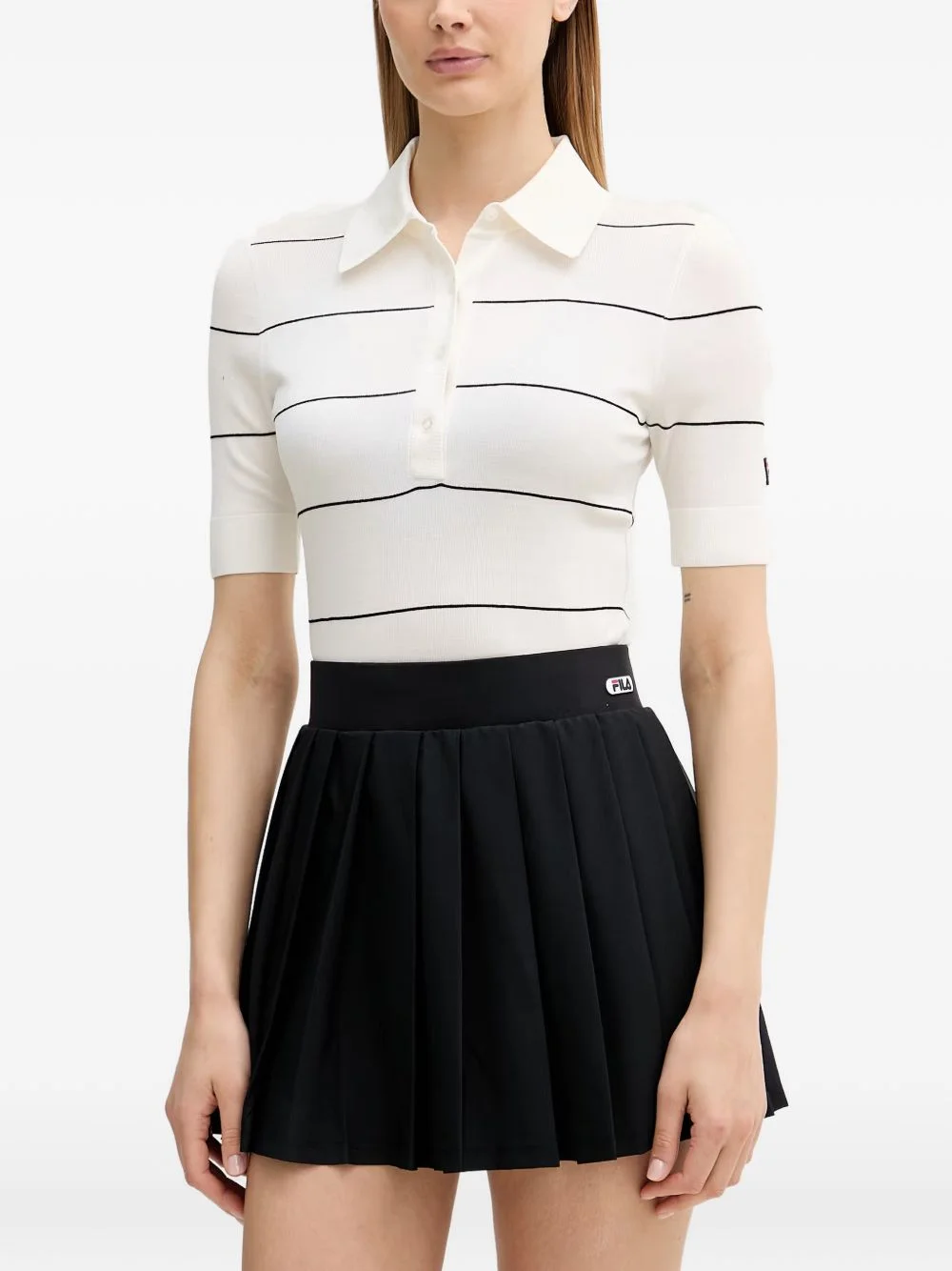 Montecarlo striped polo shirt - 1