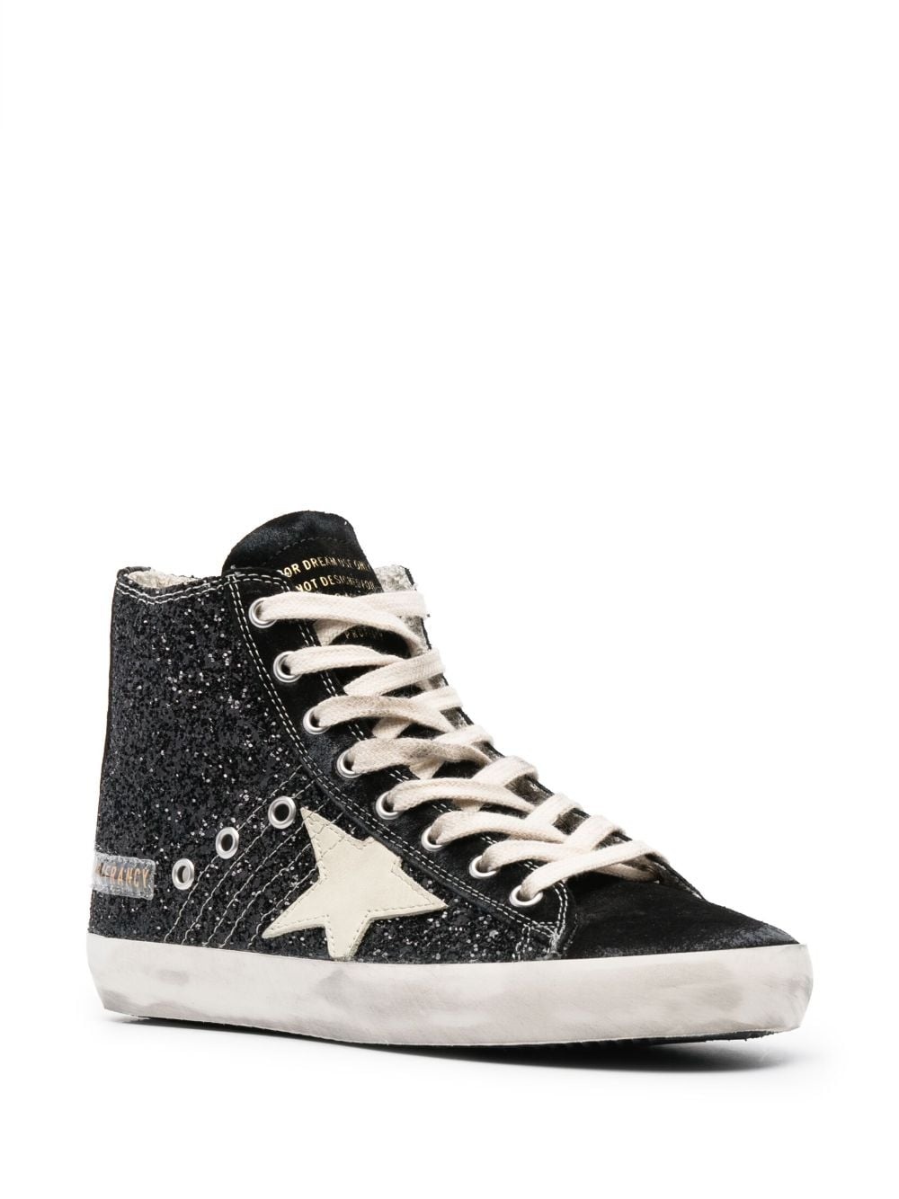 Francy glitter-detailing sneakers - 2